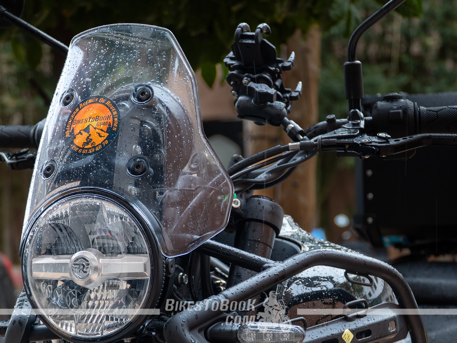 Royal Enfield Himalayan 450 rental in Marrakech Morocco