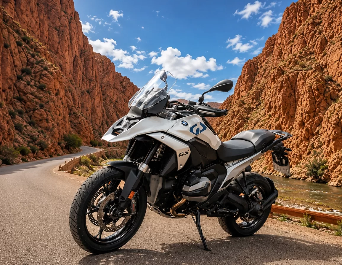 BMW 1300 GS rental in Morocco
