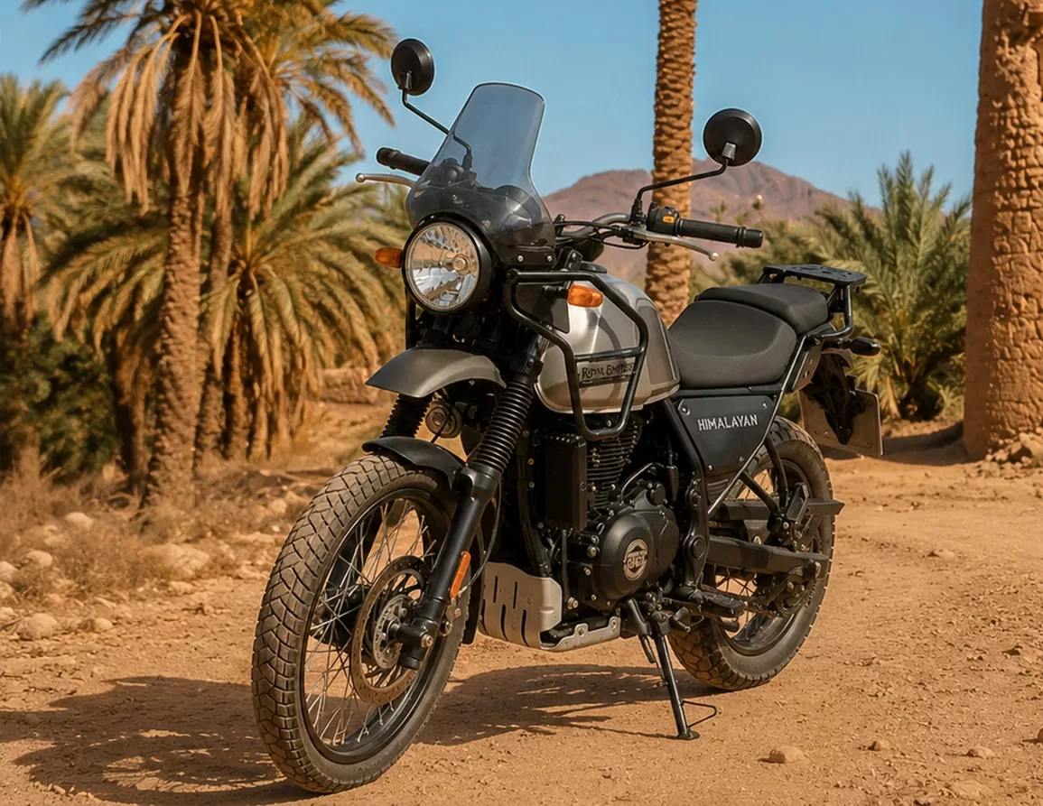 Royal Enfield Himalayan 411 rental Morocco