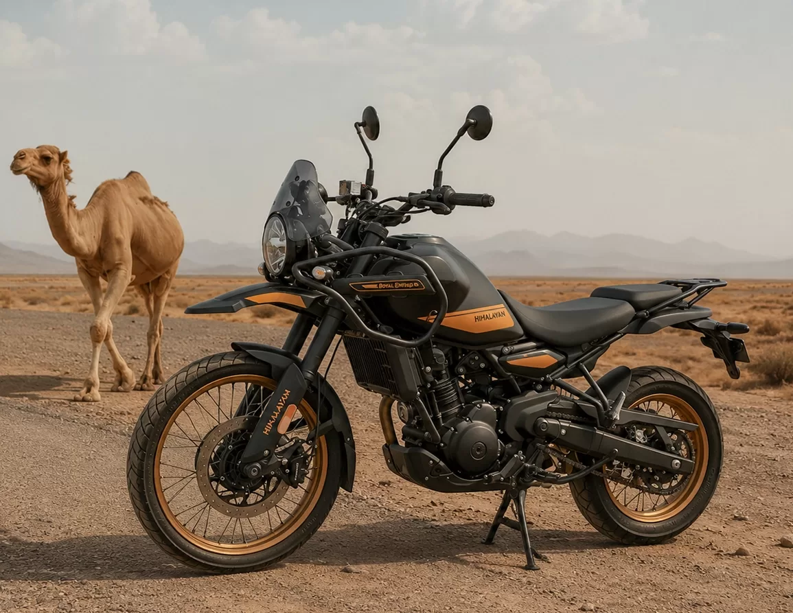 Royal Enfield Himalayan 450 rental Morocco