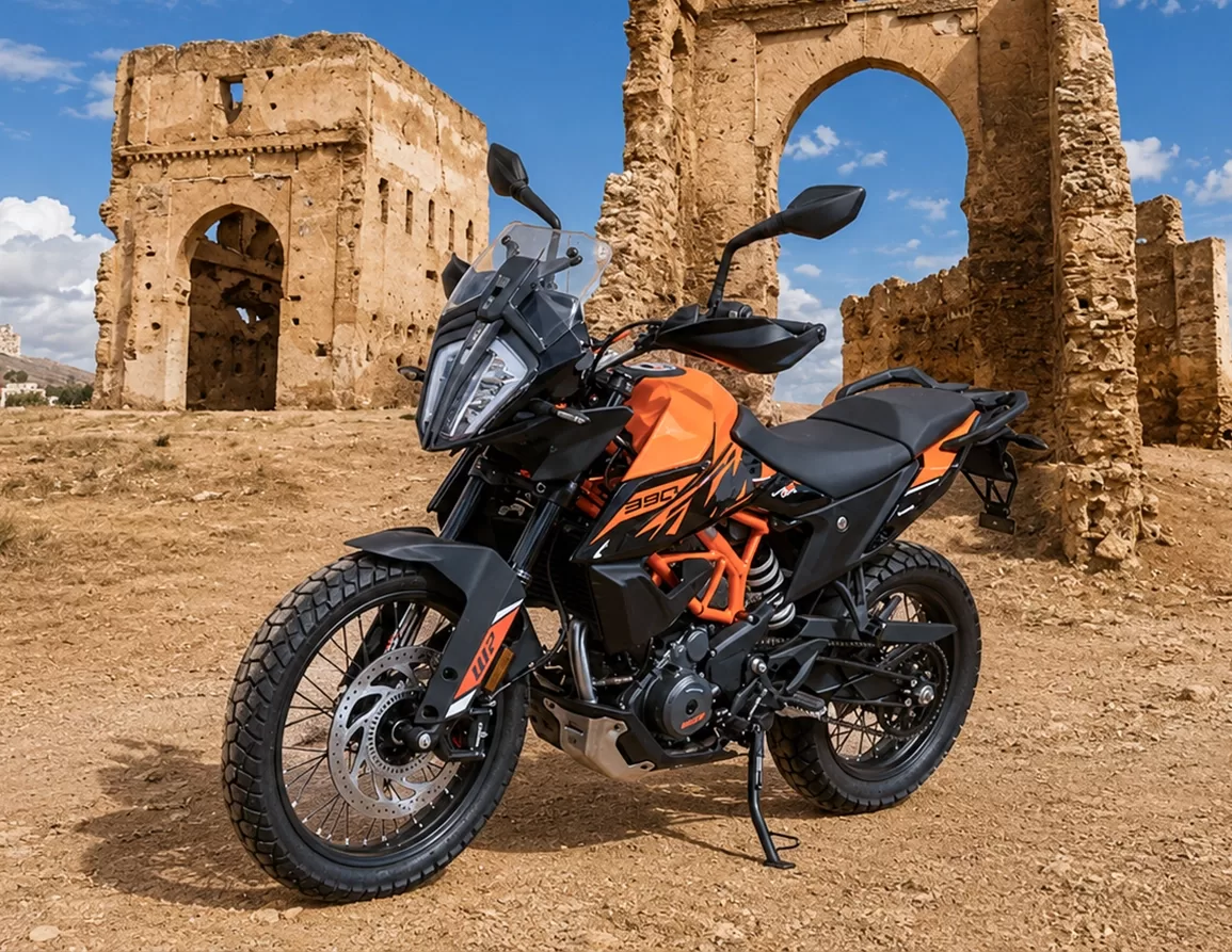 KTM 390 Adventure rental Morocco