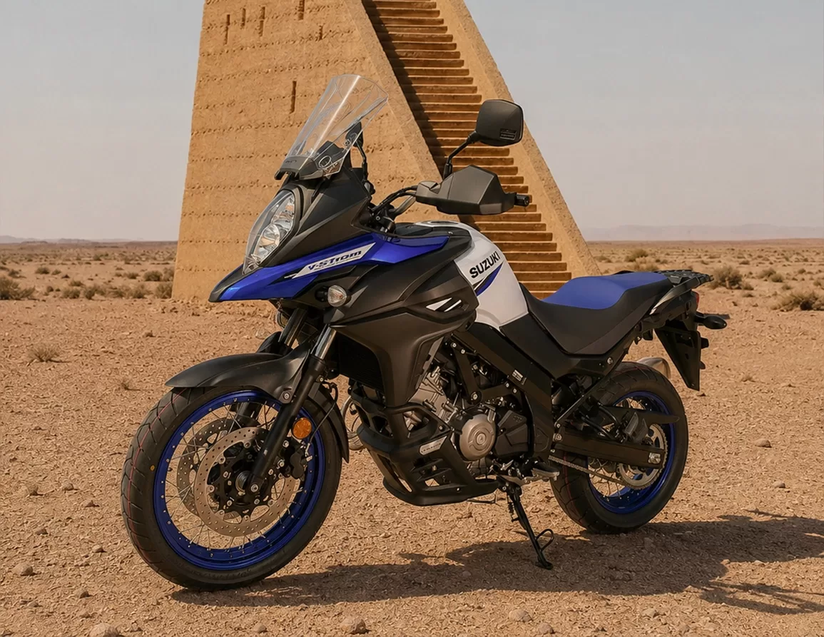 Suzuki V-Strom 650 motorcycle rental Morocco