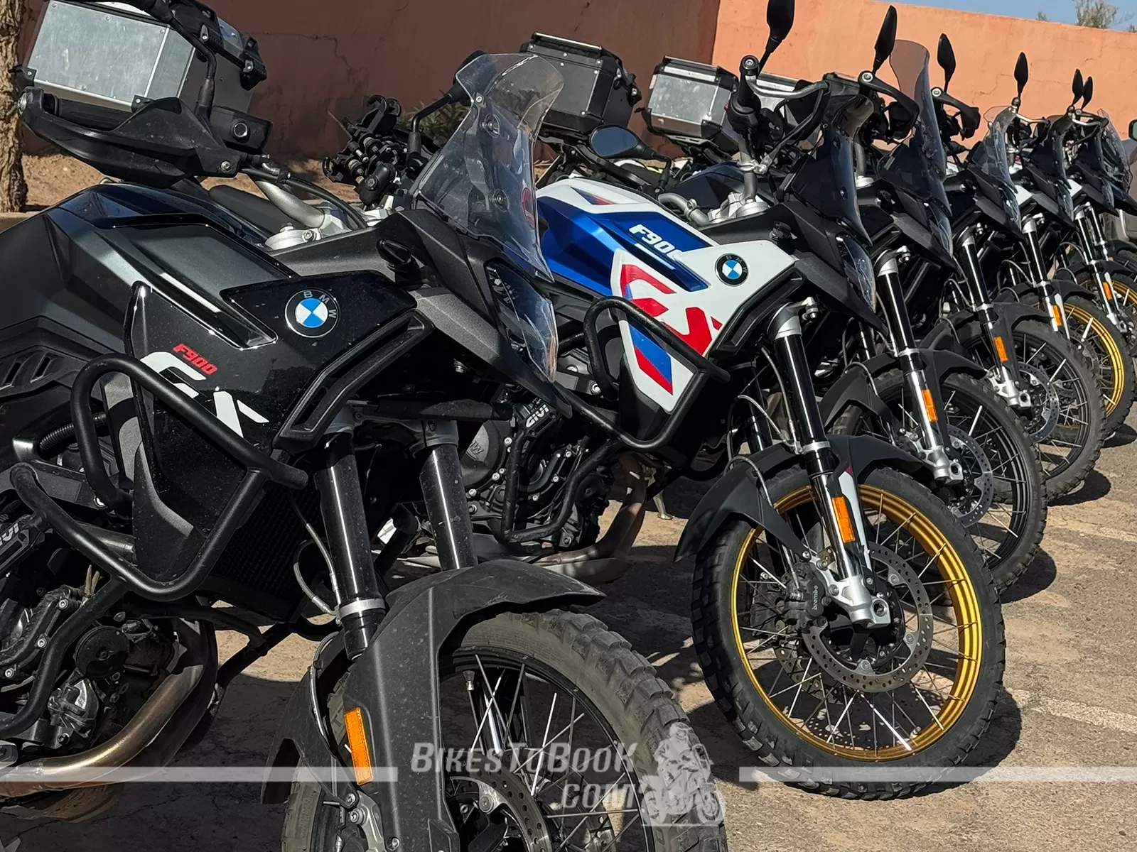 Adventure motorcycles available from Bikes To Book in Morocco