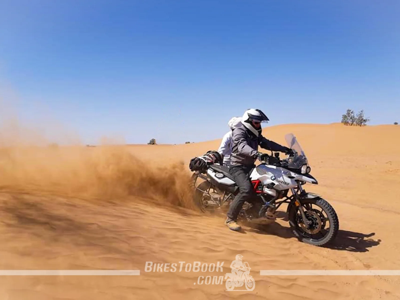 BMW F850 GS adventure motorcycle rental in Morocco