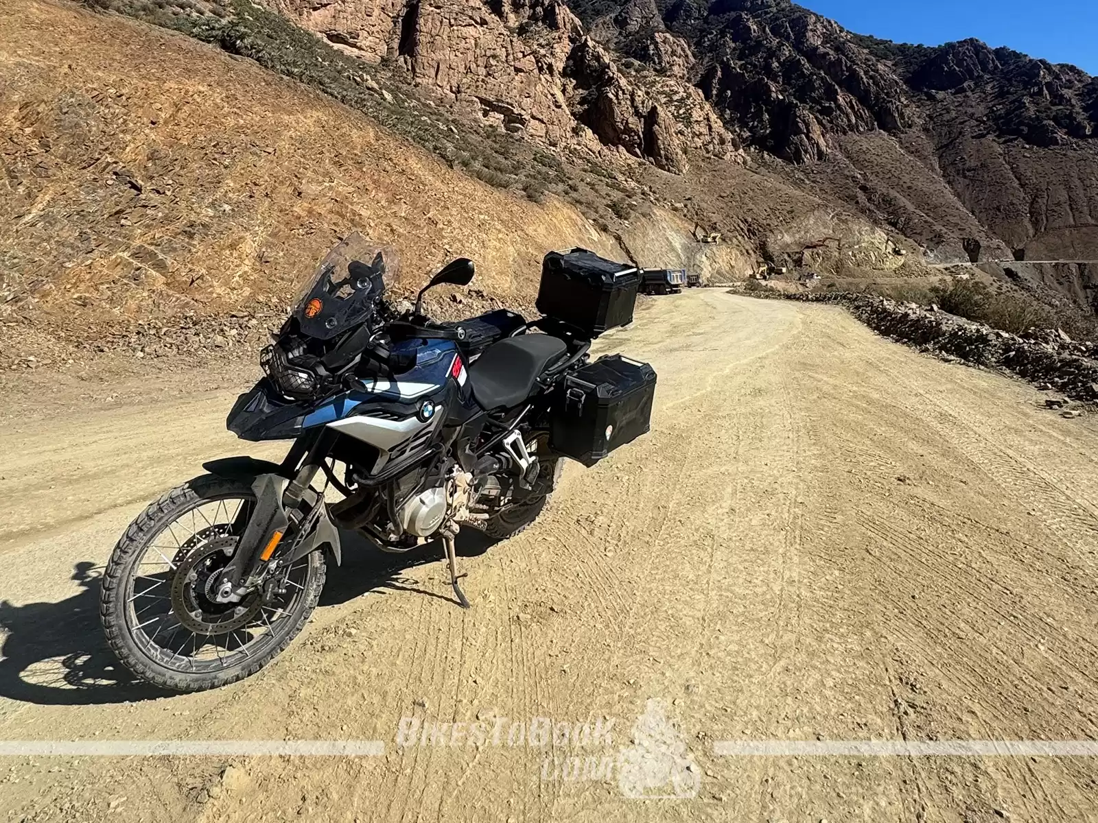 Adventure motorcycle available for rental in Marrakech