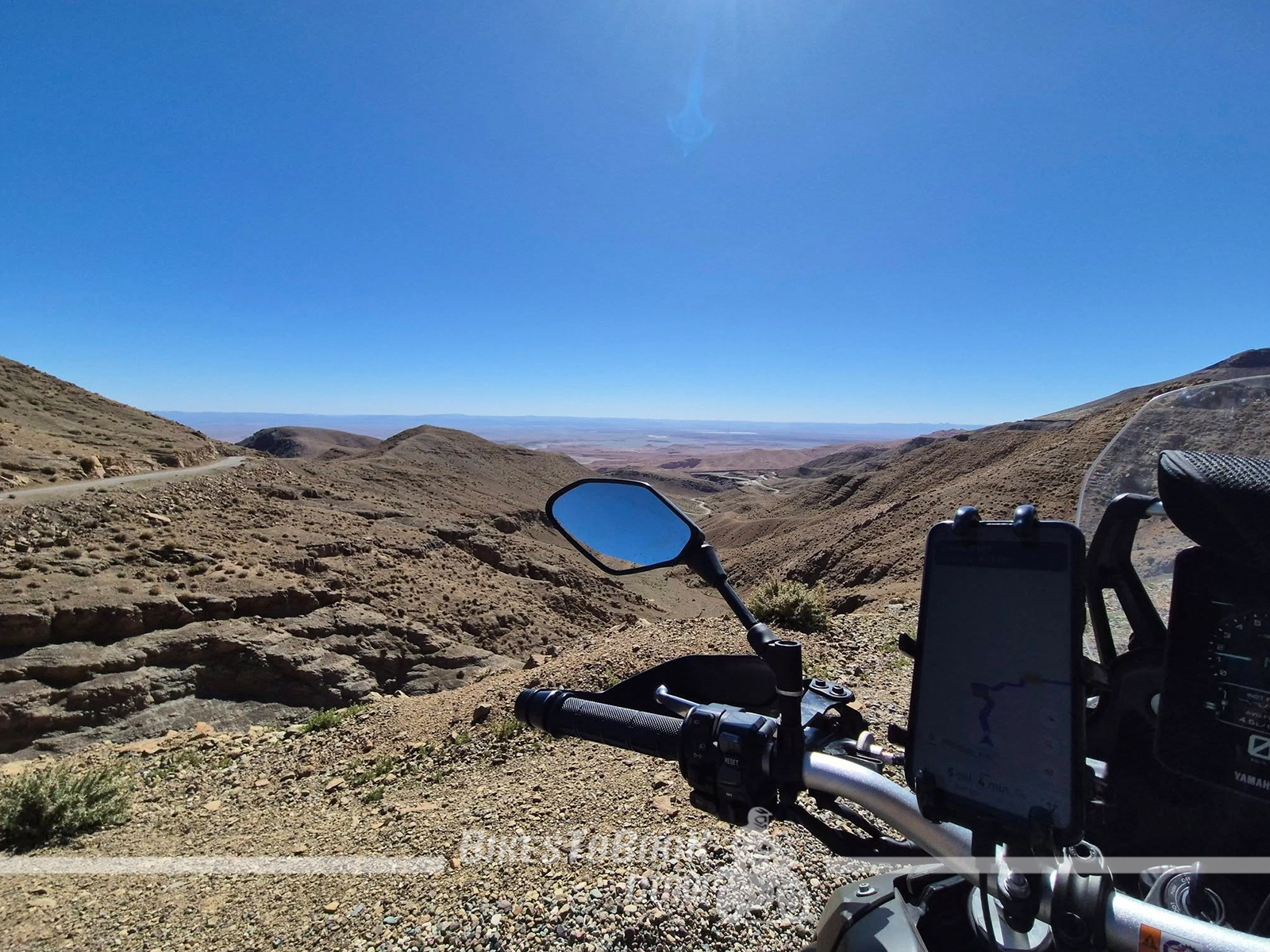 Ride through the Atlas Mountains and the Sahara Desert with BikesToBook's premium adventure motorcycle rental service in Marrakech.