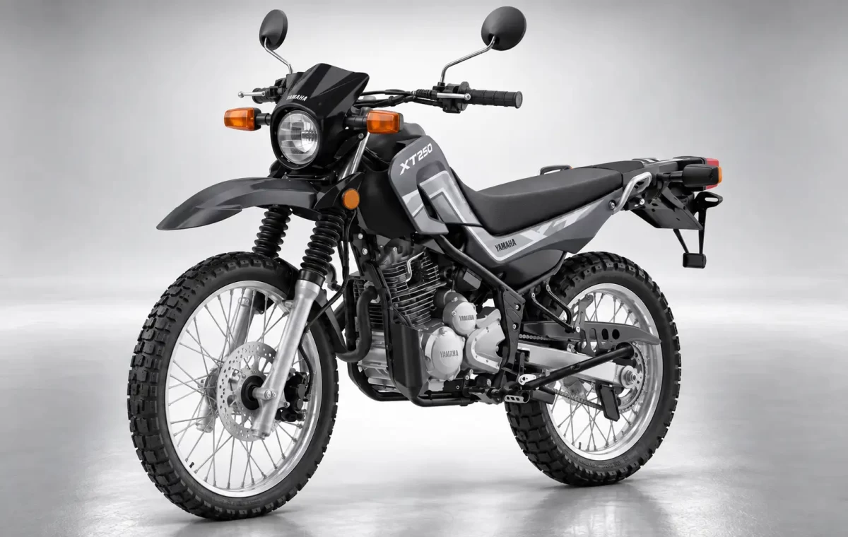 Yamaha XT250 trail motorcycle rental Morocco
