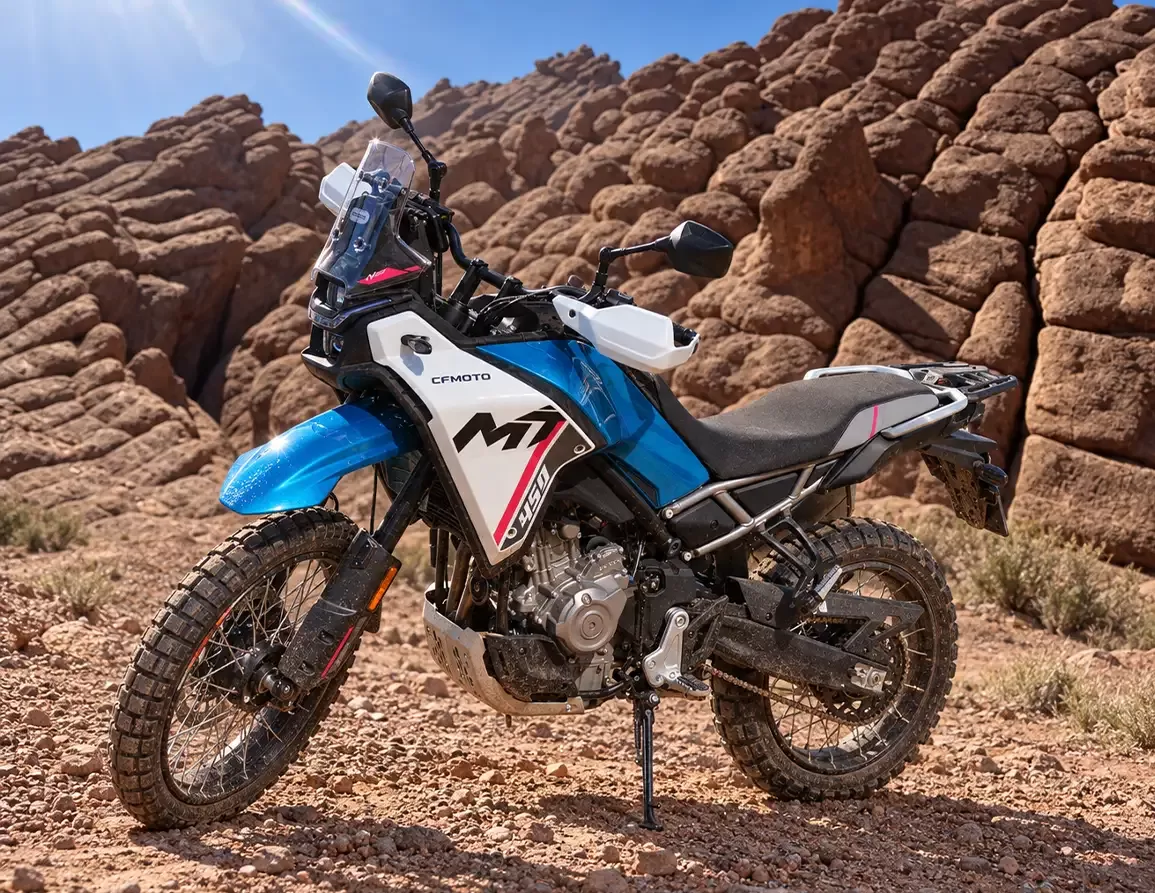 CFMOTO 450MT rental Morocco