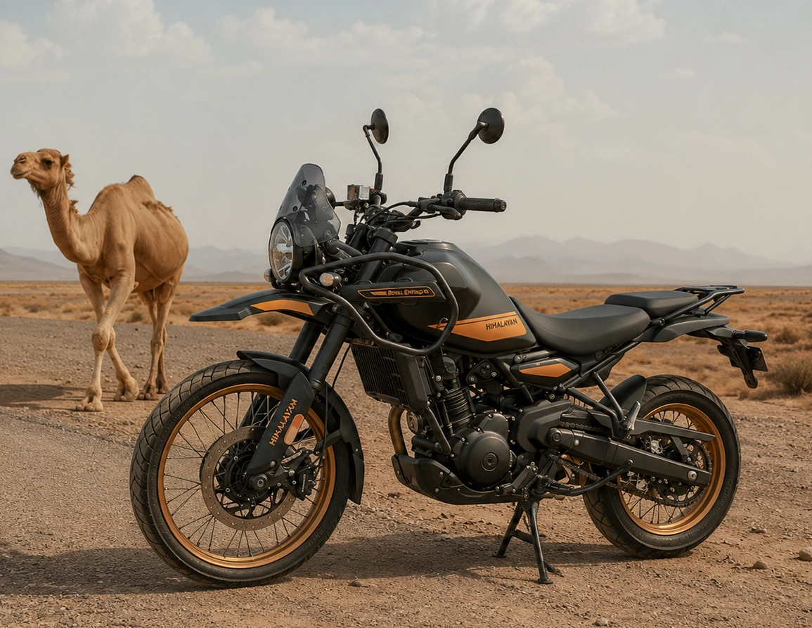 Royal Enfield Himalayan 450 rental in Morocco