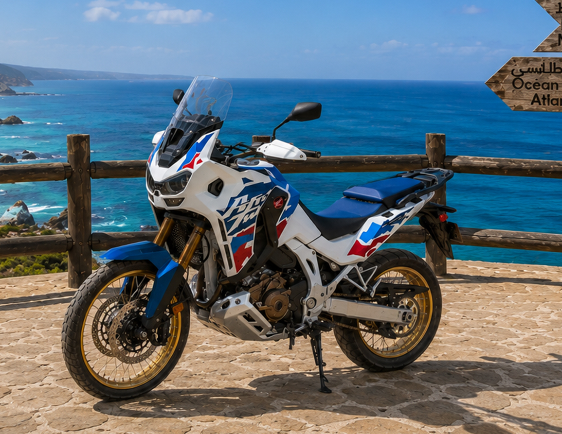 HONDA AfricaTwin 1100 rental in Morocco
