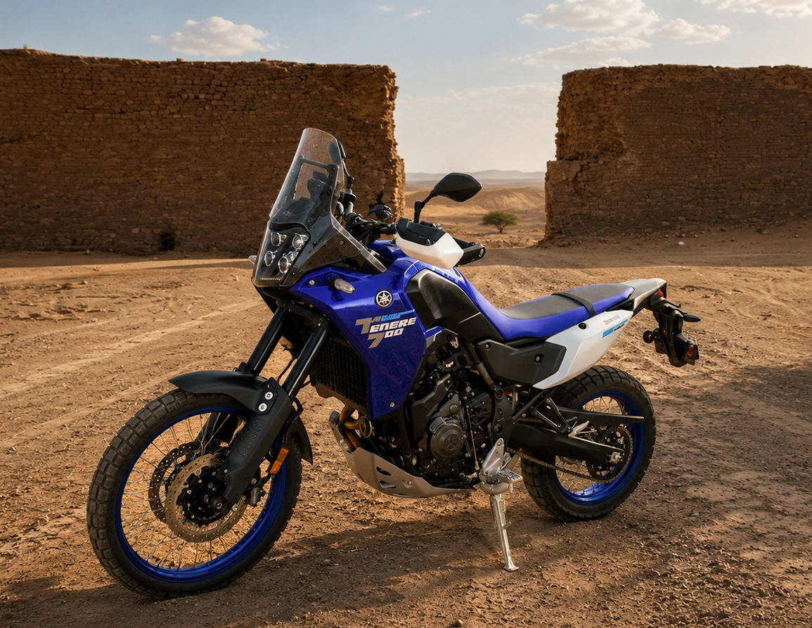 Yamaha Tenere 700 rental in Morocco